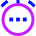 Alarm Settings Options Icon from Sharp Neon Set