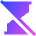 Hourglass Disabled Icon from Sharp Gradient Set