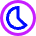 Loader Progress Bar Countdown 63 Icon from Sharp Neon Set