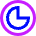 Loader Progress Bar Countdown 75 Icon from Sharp Neon Set