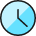 Time Clock Circle icon - Free transparent PNG, SVG. No Sign up needed.