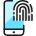 Touch Id Smartphone 1 icon - Free transparent PNG, SVG. No Sign up needed.