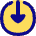 Arrow Download Receive Icon from Flex Pop Set