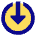 Arrow Download Receive Icon from Sharp Pop Set