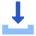 Interface Download Button 2 icon - Free transparent PNG, SVG. No Sign up needed.