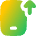 Upload Phone Mobile Icon from Flex Gradient Set