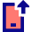 Upload Phone Mobile Icon from Sharp Pop Set