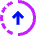 Upload Upgrade In Progress Icon from Sharp Neon Set
