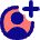 Account Circle Add Icon from Flex Pop Set