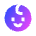 Face Child Icon from Sharp Gradient Set