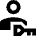 User Account Passkey Icon from Sharp Remix Set