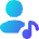 User Artist Icon from Flex Gradient Set