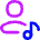 User Artist Icon from Flex Neon Set