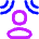 User Audio Spatial Surround Sound Icon from Flex Neon Set