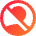 User Block No Accounts Icon from Sharp Gradient Set