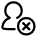 User Delete Cross