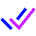 Check Double Read Done All Icon from Sharp Neon Set