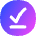 Check Download Done Circle Offline Icon from Flex Gradient Set