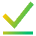 Check Download Done Offline Icon from Sharp Gradient Set