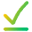 Check Download Done Offline Icon from Flex Gradient Set