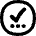 Check Preliminary Steps Circle Icon from Flex Remix Set