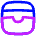 Wallet Card Holder Icon from Flex Neon Set