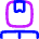Shipping Pallet Package Icon from Flex Neon Set
