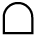 Interface Edit Wrap Arc Upper icon - Free transparent PNG, SVG. No Sign up needed.