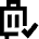 Carry On Bag Check Icon from Sharp Remix Set