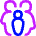 Family Restroom Icon from Flex Neon Set
