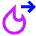Fire Exit Icon from Sharp Neon Set