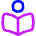 Library Icon from Flex Neon Set