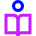 Library Icon from Sharp Neon Set