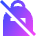 No Personal Bag Icon from Sharp Gradient Set