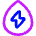 Droplet Water Ec Icon from Flex Neon Set