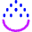 Droplet Water Salinity Icon from Flex Neon Set