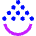 Droplet Water Salinity Icon from Sharp Neon Set
