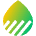 Droplet Water Total Dissolved Solids Icon from Sharp Gradient Set