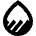 Droplet Water Total Dissolved Solids Icon from Sharp Remix Set