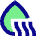 Droplet Water Voc Icon from Sharp Pop Set