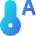 Temperature Thermostat Auto Icon from Sharp Gradient Set