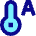 Temperature Thermostat Auto Icon from Sharp Pop Set