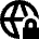 Globe Browser Vpn Lock Icon from Sharp Remix Set