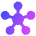 Hub Integration Connection Icon from Sharp Gradient Set