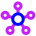 Hub Integration Connection Icon from Sharp Neon Set