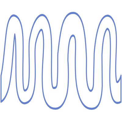 Line Curly 2 Element from Organic Shapes Set