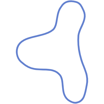 Shape Abstract Clay Element from Organic Shapes Set