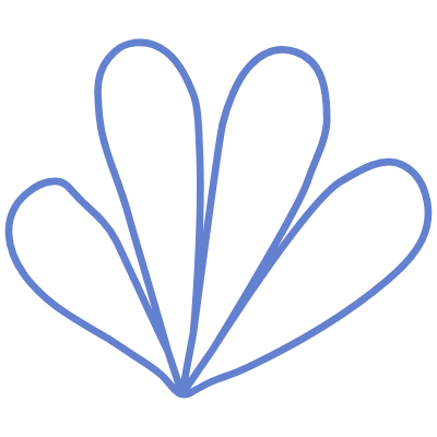 Shape Flower Nature Outline Bloom Element from Organic Shapes Set