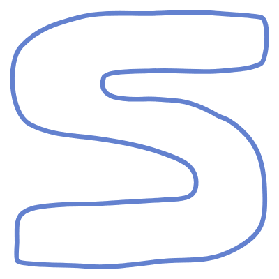 Shape Line S Road Element from Organic Shapes Set