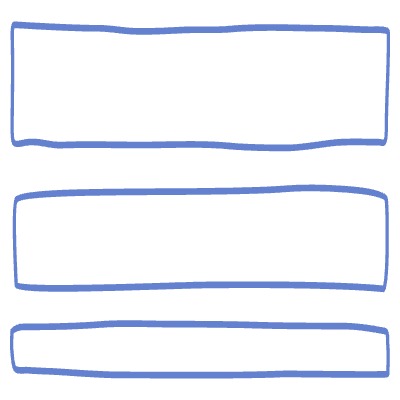 Shape Line Strip Element from Organic Shapes Set